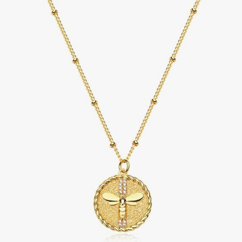 NEW! Gold Bee Choker Necklace